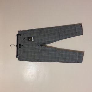 Gingtto hold you tight skinny fit slacks size 36 nwt black white